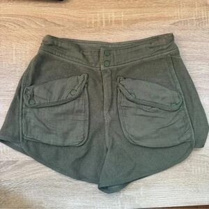 Free People Timko Shorts Green Small